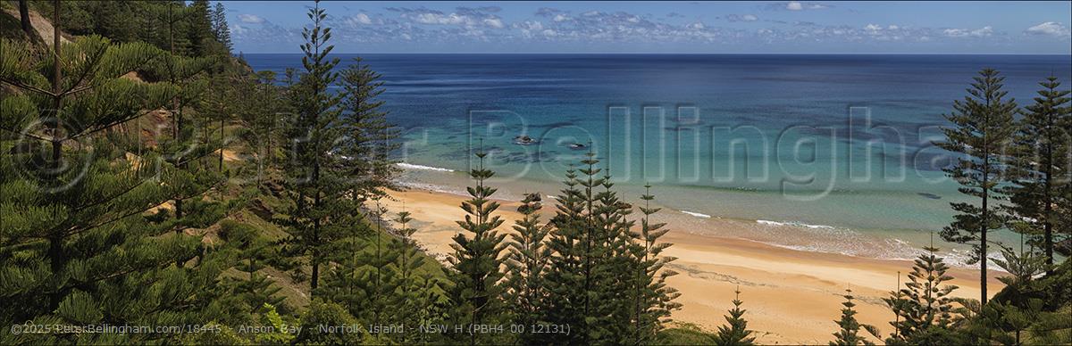 Peter Bellingham Photography Anson Bay - Norfolk Island - NSW H (PBH4 00 12131)